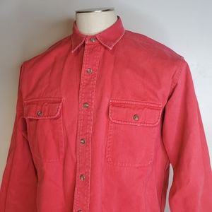 Vintage Polo Ralph Lauren Long Sleeve Shirt M Heav